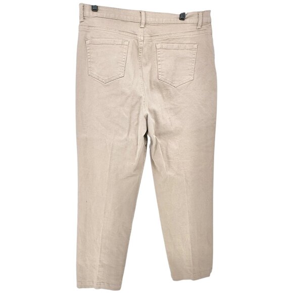 Gloria Vanderbilt Jeans Capris Womens Size 16 Long Cotton/Spandex Blend Missy - Picture 9 of 9